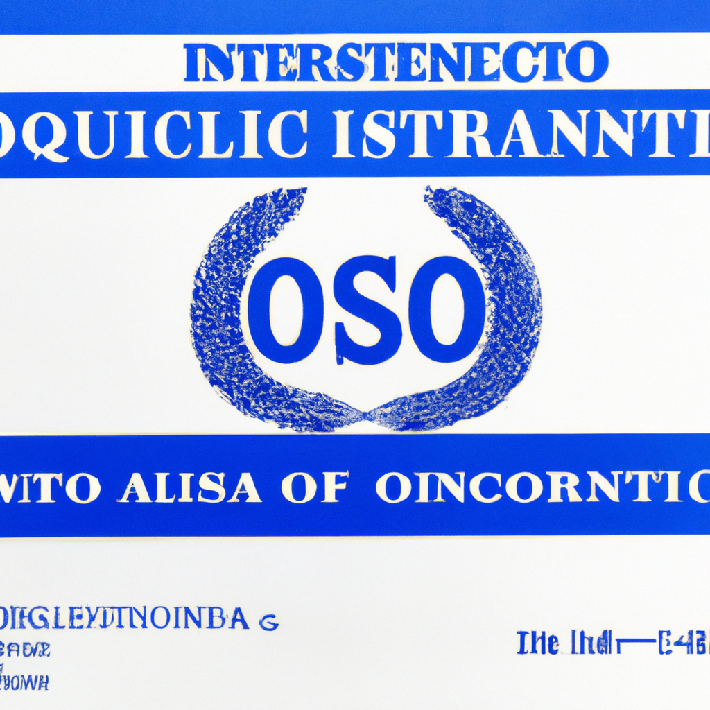 Certificato Qualità ISO 9001